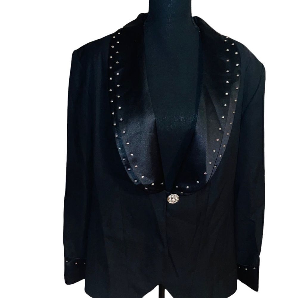 Chad Stevens Rhinestone Embellished Blazer